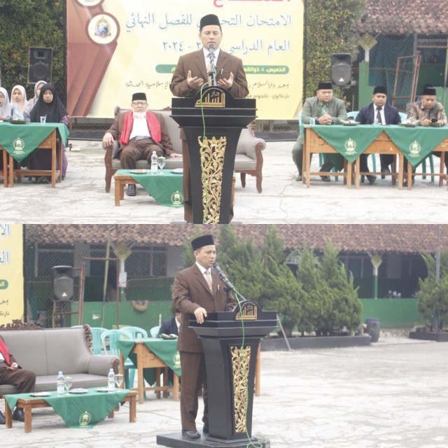 Pembukaan Ujian Tulis Santri Akhir KMI Mafaza Generation